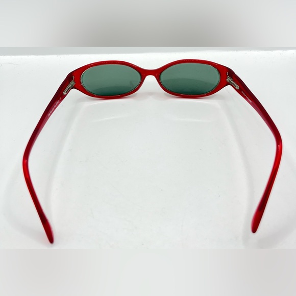 Christian Rothschild CR68 Red Oval Sunglasses Frames Only - Picture 6 of 8